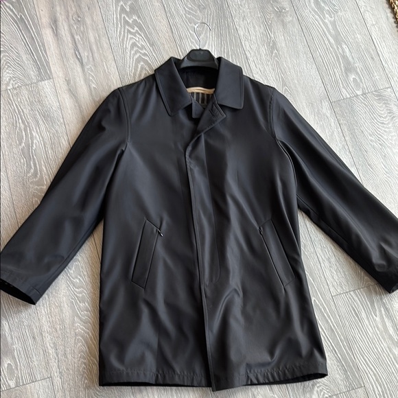 Baumbler Designer Black Lined Rain Jacket - Picture 1 of 16